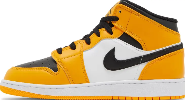 554725-701Nike Air Jordan 1 ''Mid Taxi''