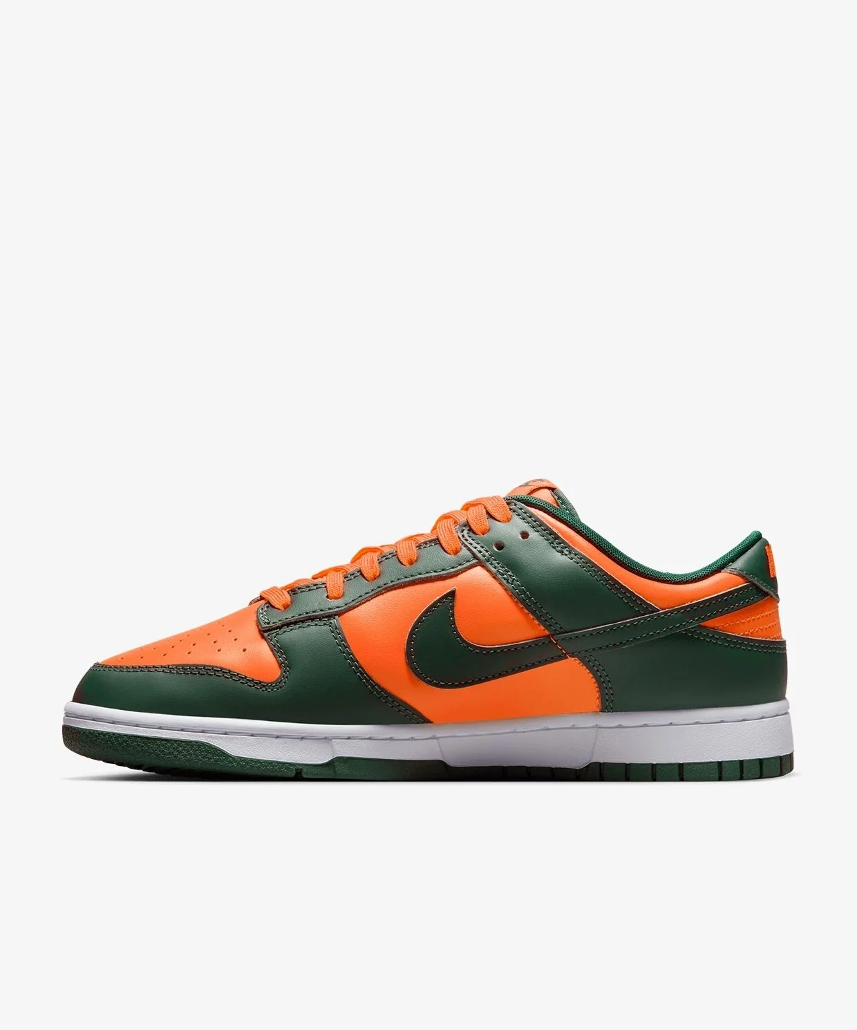 dd1391-300Nike Dunk Low Miami Hurricanes