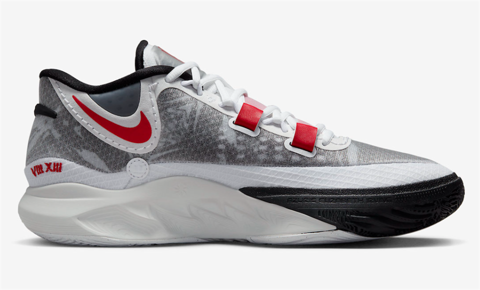 DJ6017-100Kyrie 8 ''White University Red''