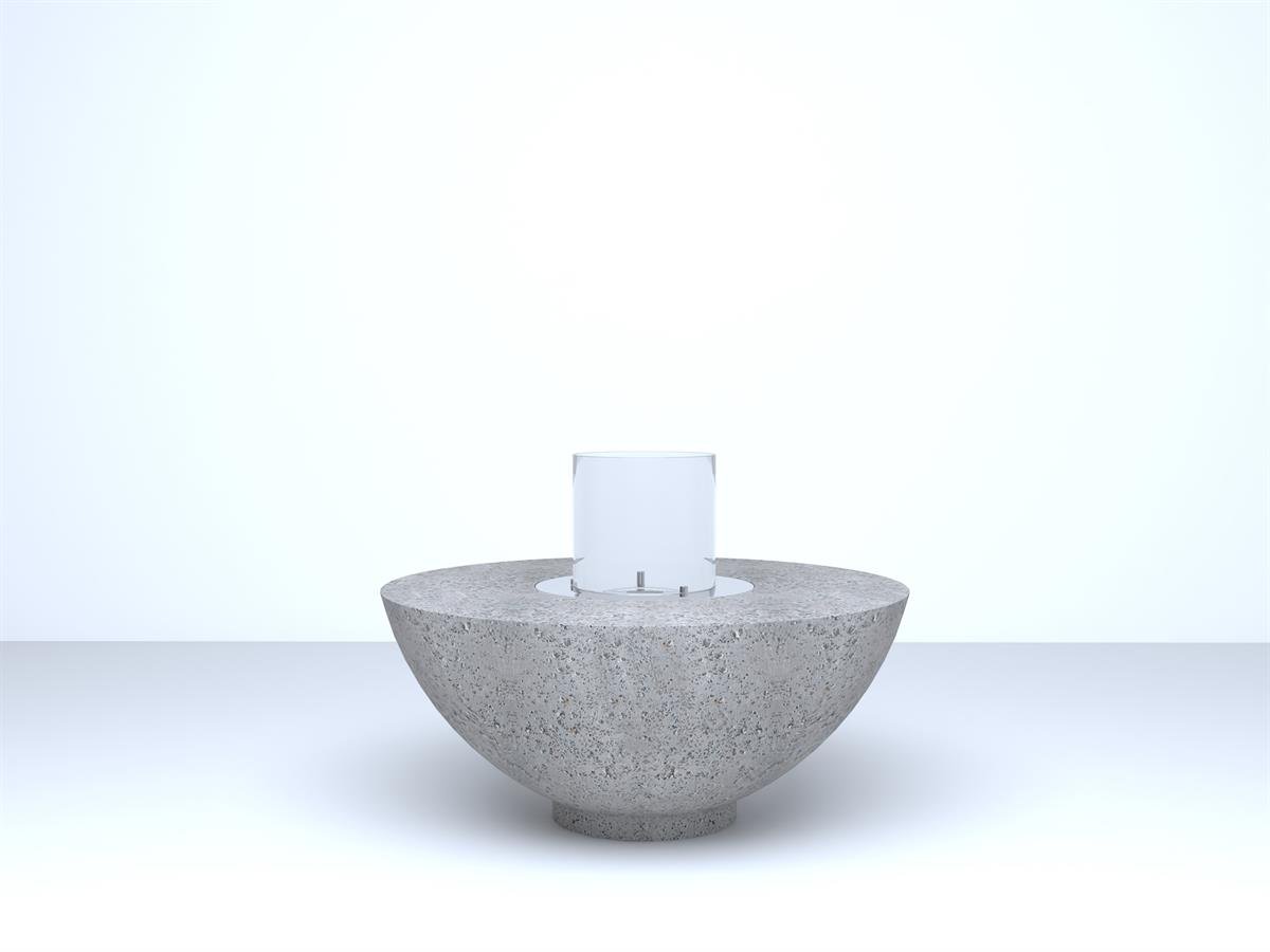 SAKSIPARK-Krater Ateş Çukuru Beton Gri
