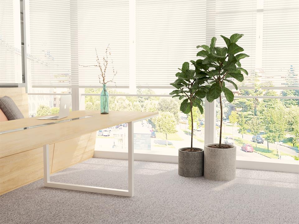 SAKSIPARK-Silindir Serisi Yuvarlak Yeşil Saksı