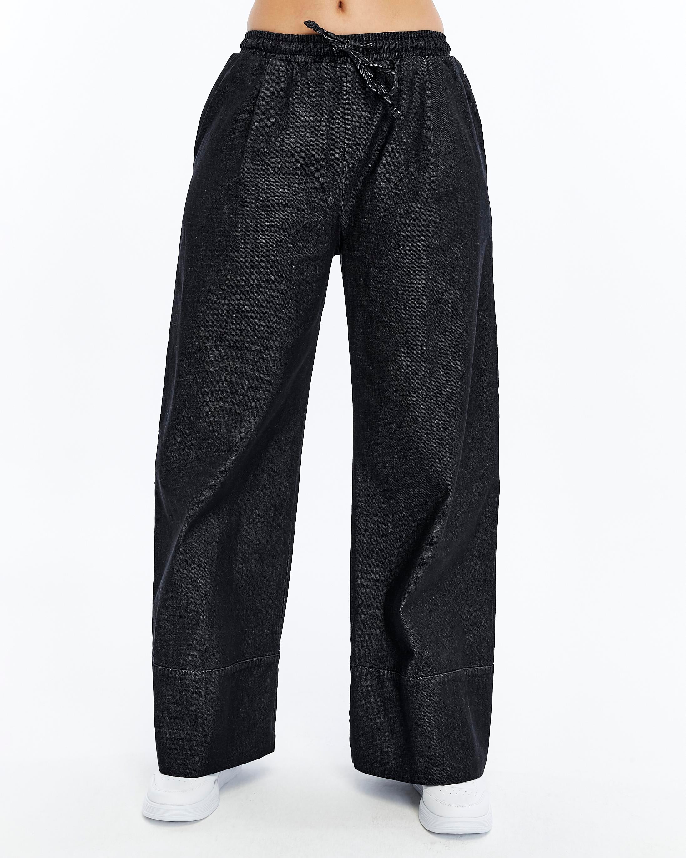 Denim Duble Paça Pantolon