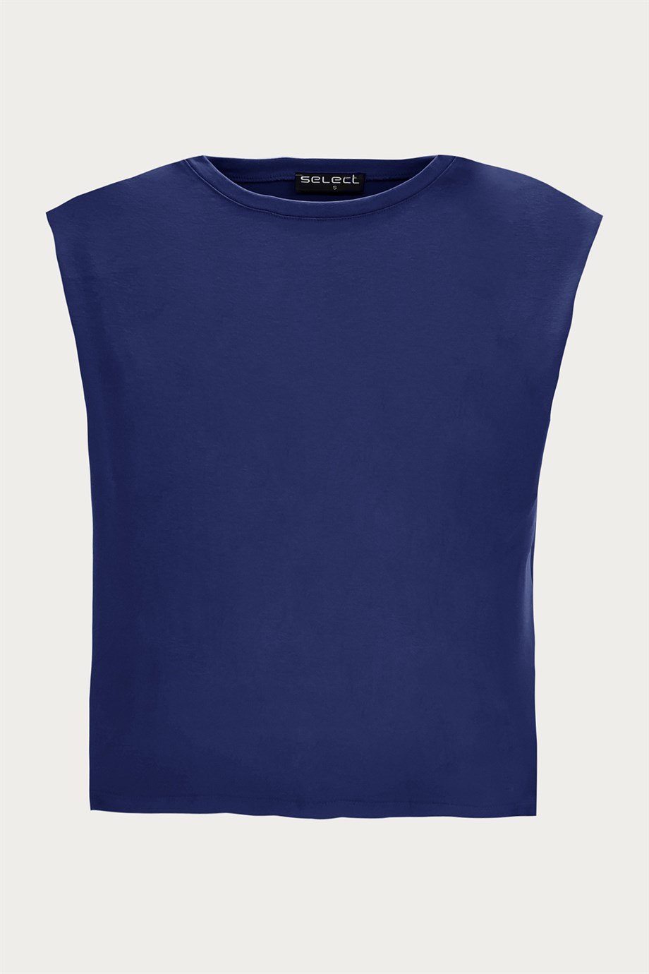 Kadın Bisiklet Yaka Vatkalı T-Shirt