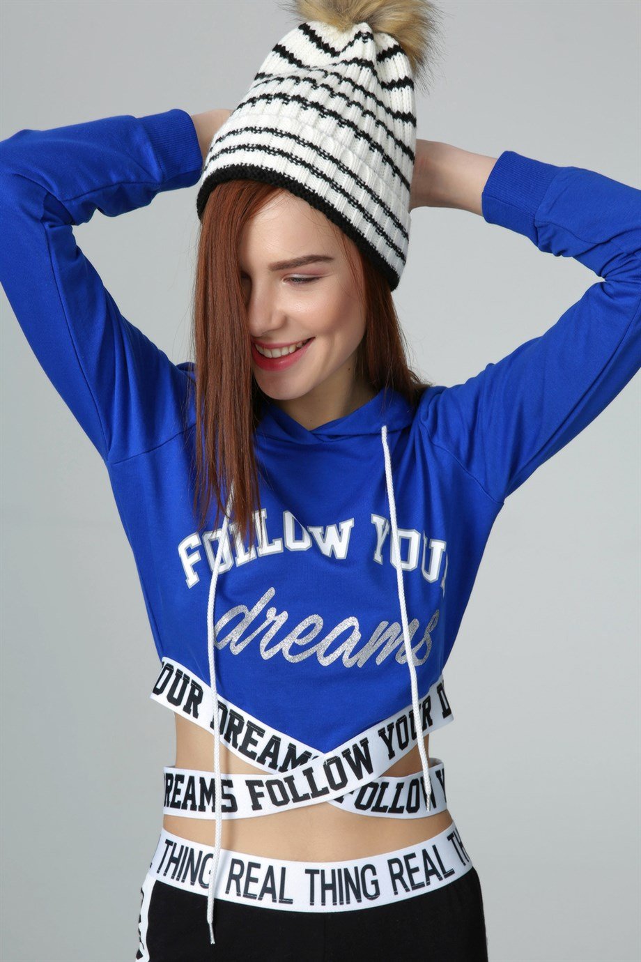 Kadın Kapüşonlu Sweatshirt