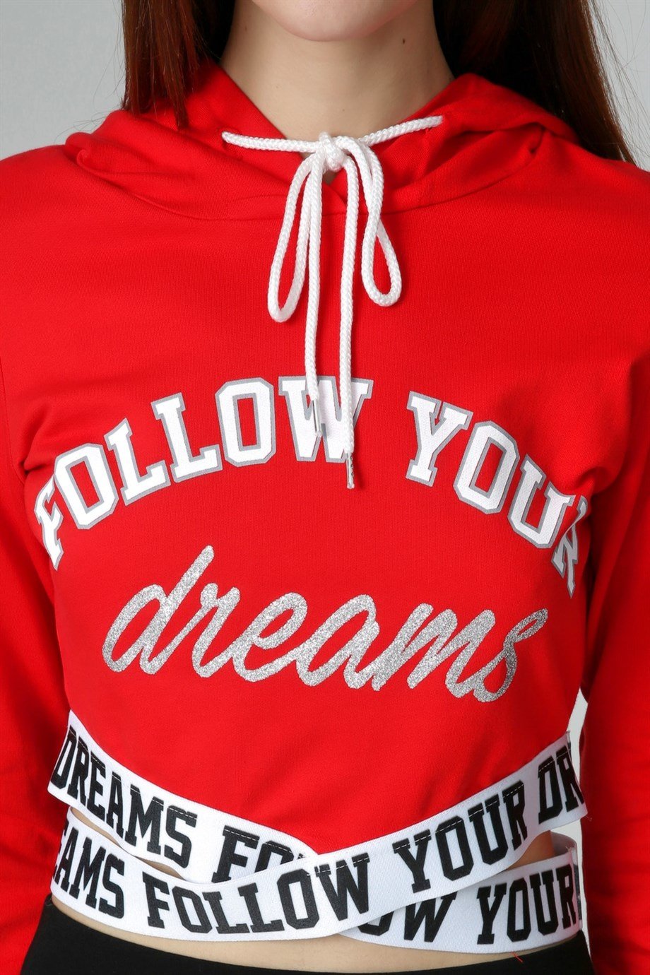 Kadın Kapüşonlu Sweatshirt