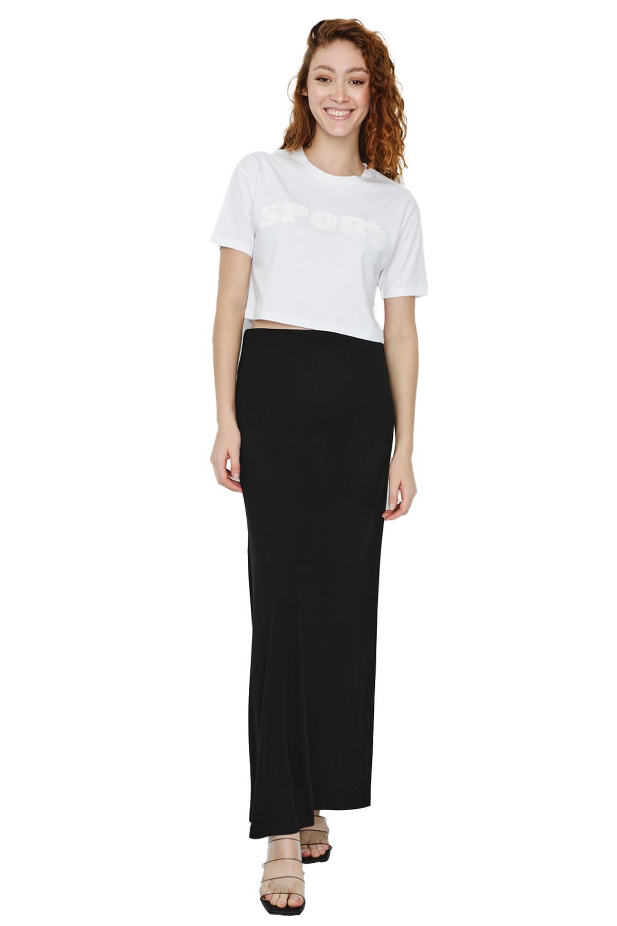 Kadın Örme Maxi Etek