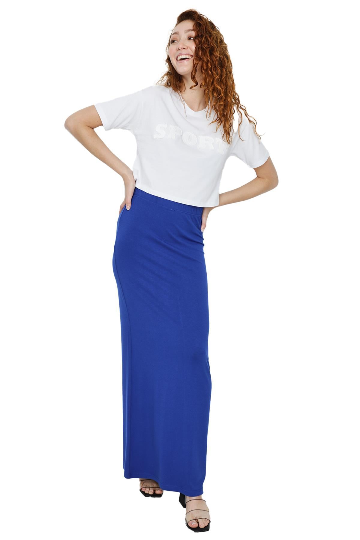 Kadın Örme Maxi Etek