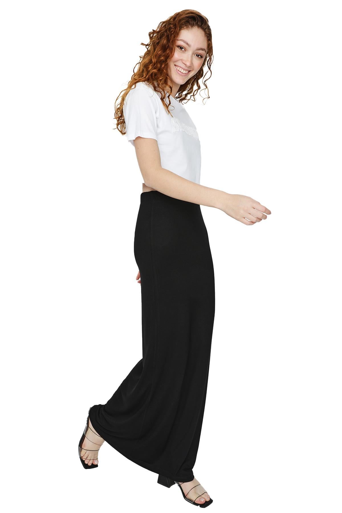 Kadın Örme Maxi Etek