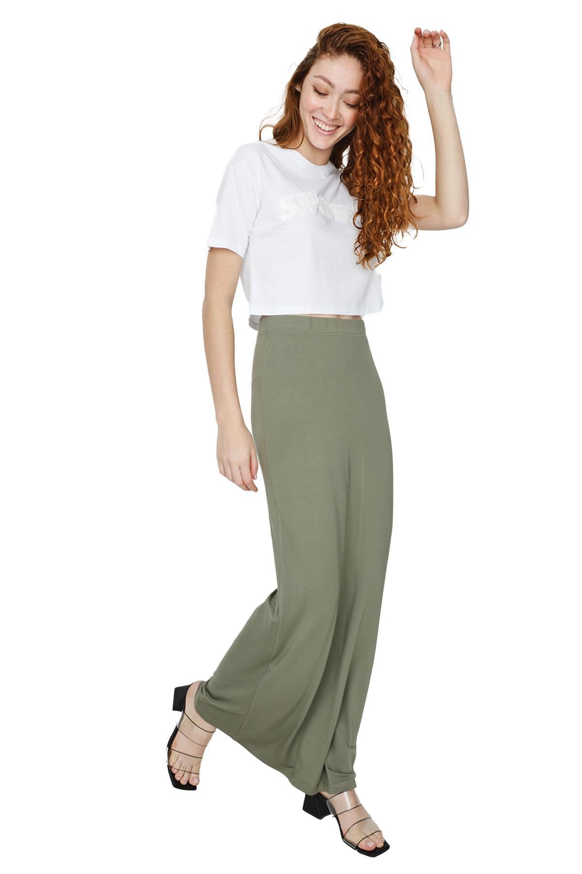 Kadın Örme Maxi Etek