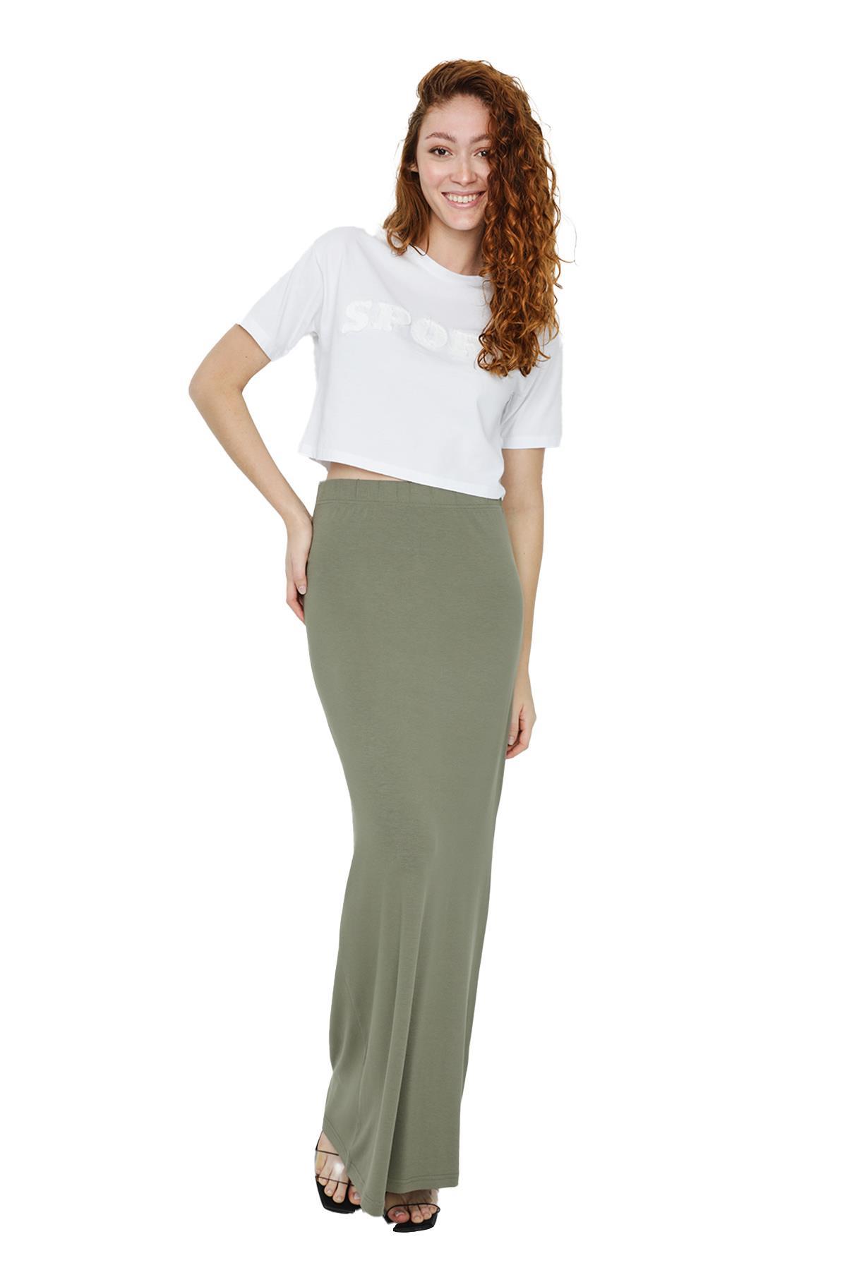 Kadın Örme Maxi Etek