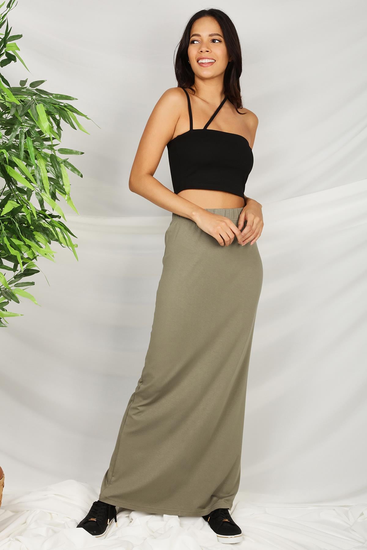 Kadın Örme Maxi Etek