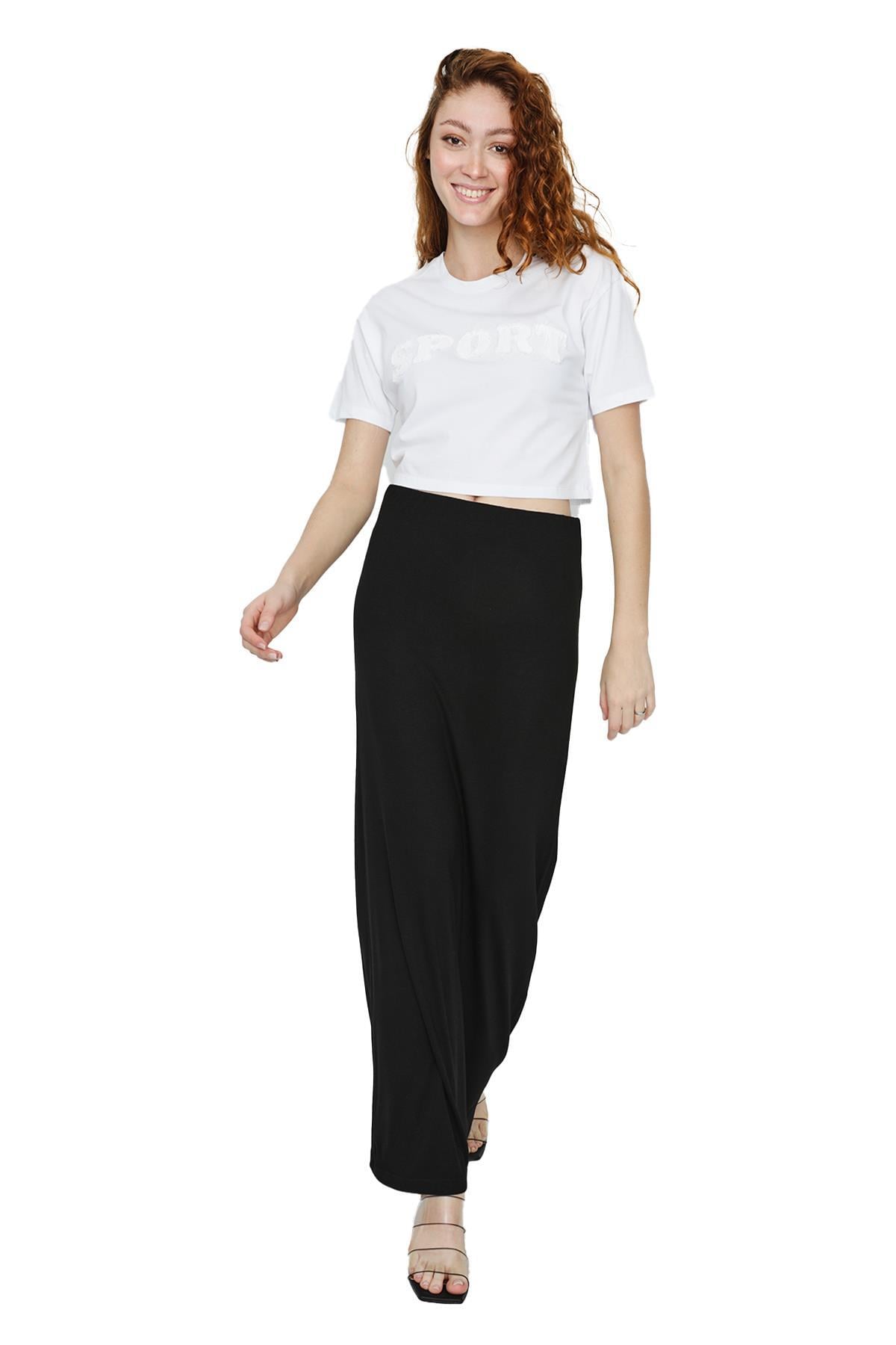 Kadın Örme Maxi Etek