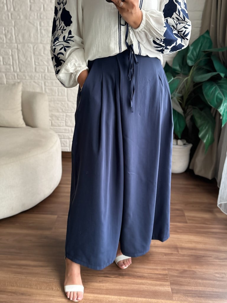 Astro Ön Kapama Model Tensel Beli Lastikli Pantolon
