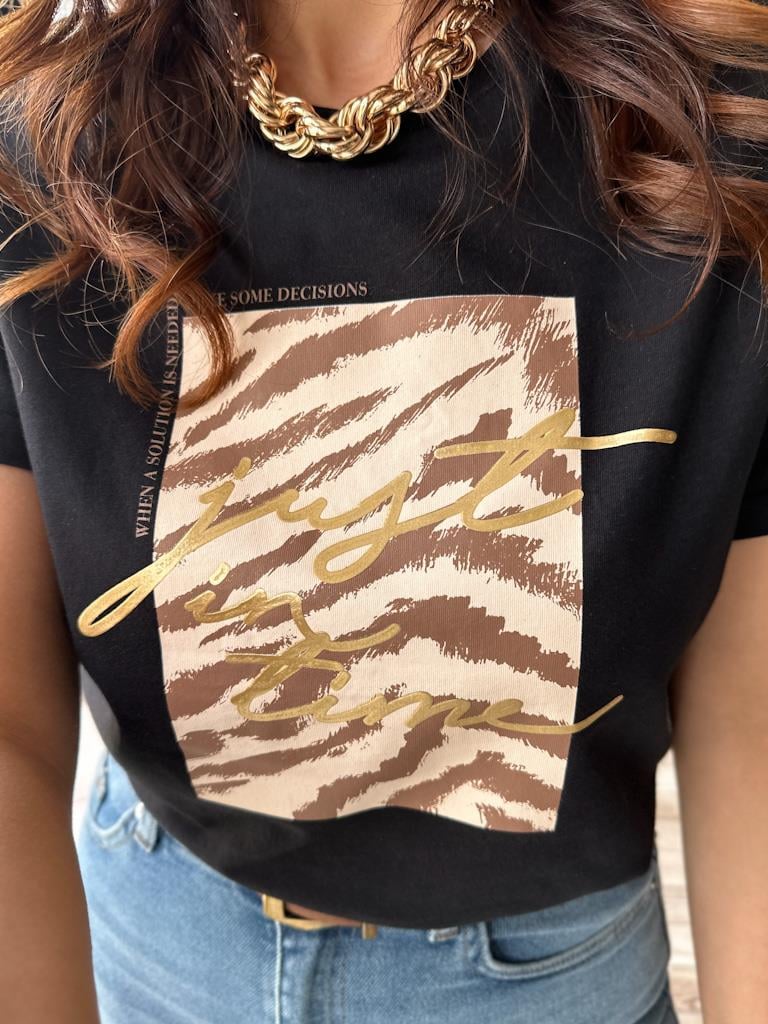 Orjinal Marka Bisilet Yaka Basic Tişört