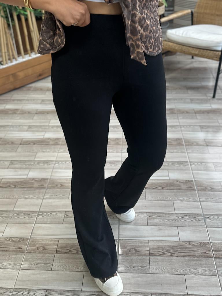 Orjinal Marka İspanyol Paça Full Lilralı Yüksek Bel Tayt Pantolon