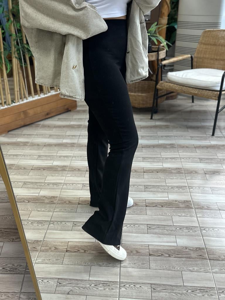 Orjinal Marka İspanyol Paça Full Lilralı Yüksek Bel Tayt Pantolon