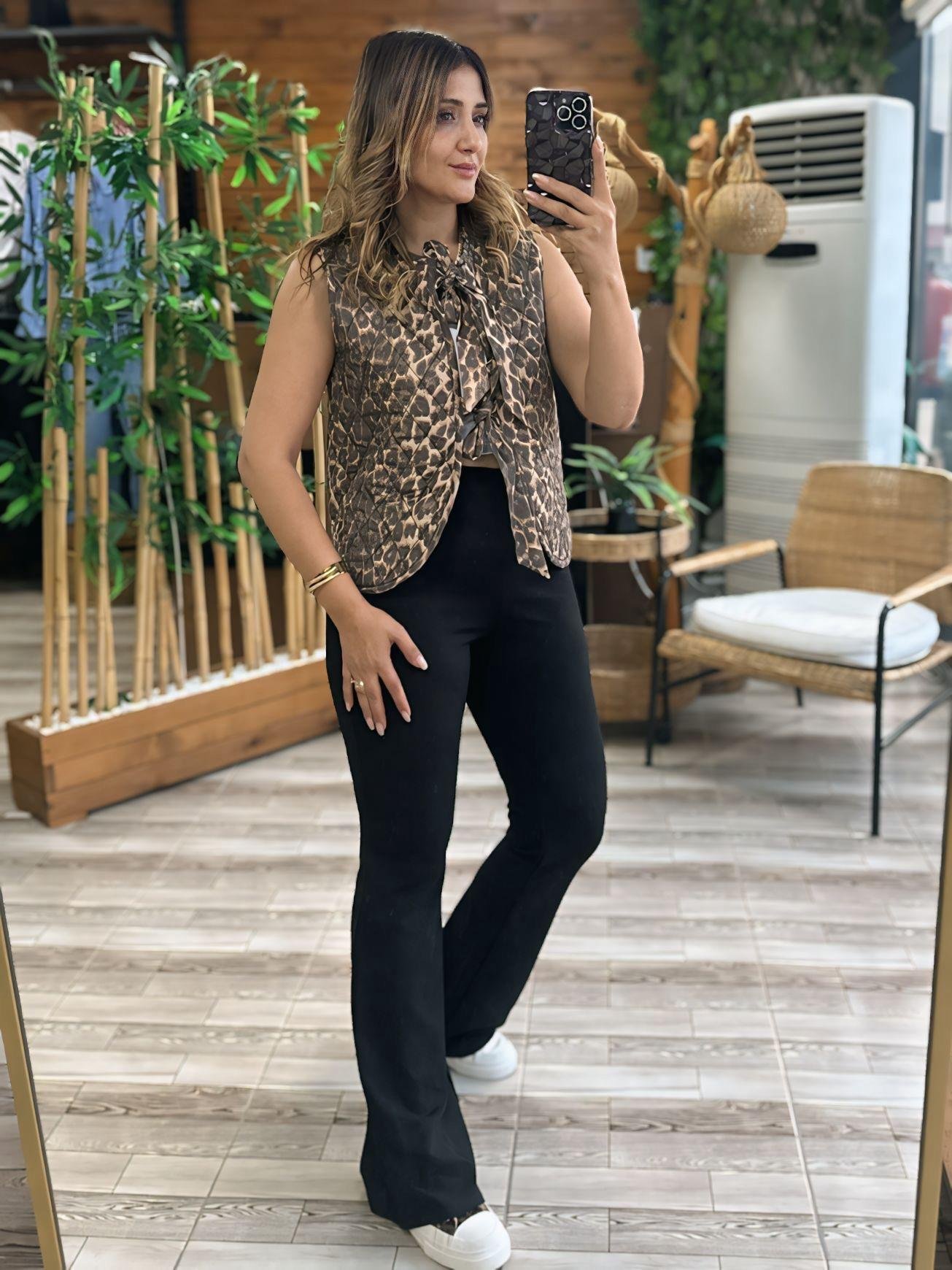 Orjinal Marka İspanyol Paça Full Lilralı Yüksek Bel Tayt Pantolon