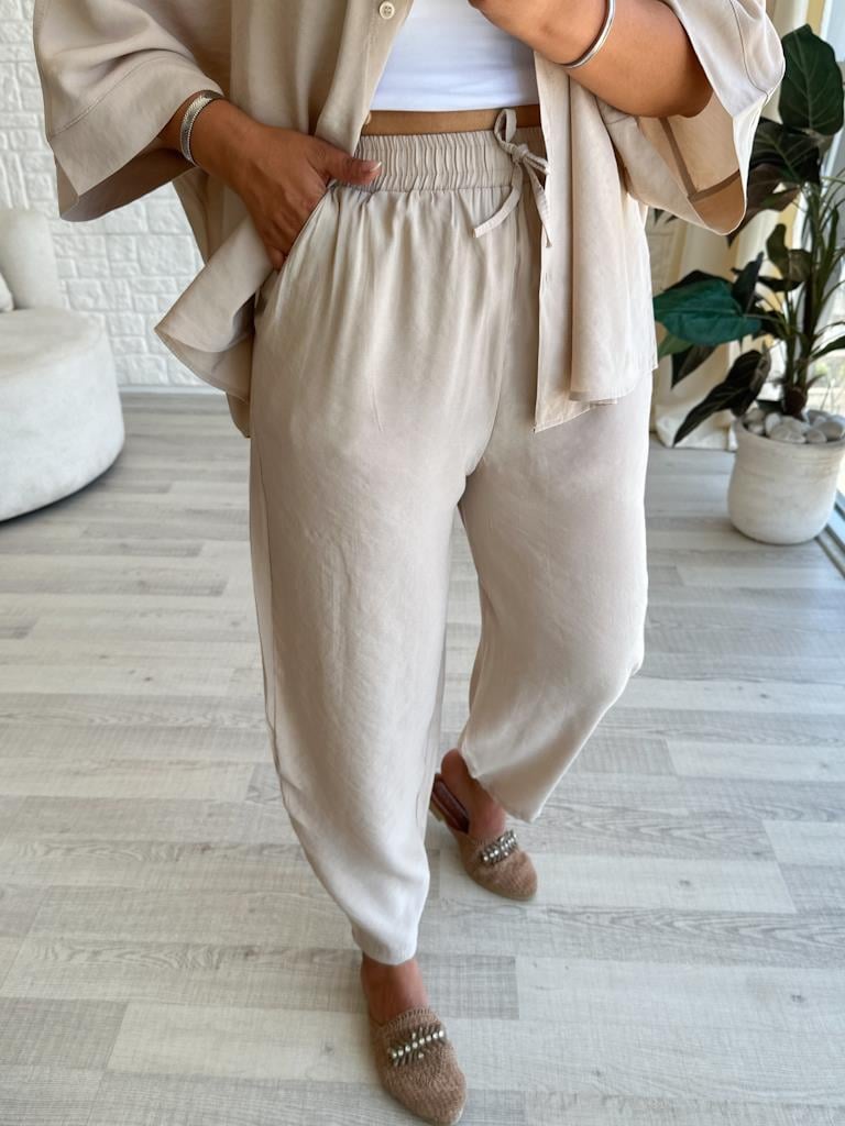 Orjinal Marka Moadal Yarasa Kol Salaş Gömlekli Takım Taş