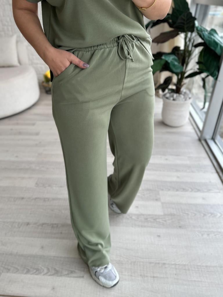 Oys Pike Kumaş Basic İkili Takım Yeşil