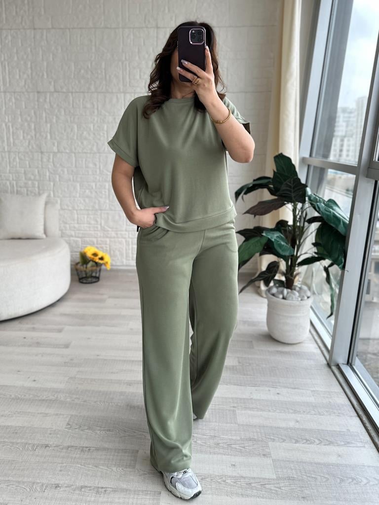 Oys Pike Kumaş Basic İkili Takım Yeşil