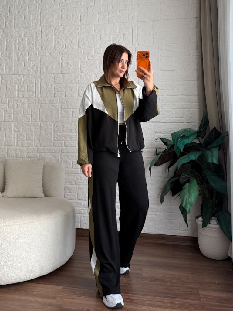 Twst Model Paraşüt Garnili Modal Takım