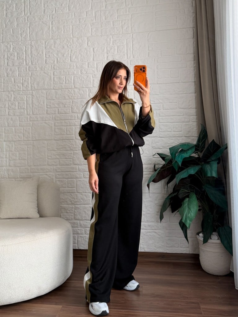 Twst Model Paraşüt Garnili Modal Takım