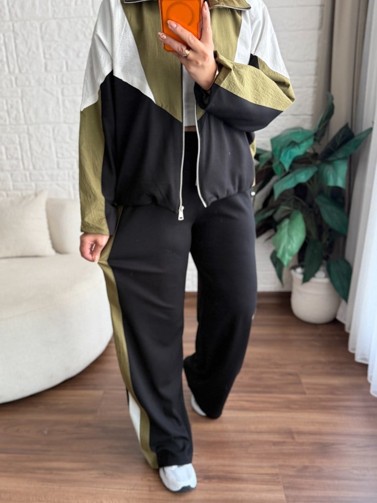 Twst Model Paraşüt Garnili Modal Takım