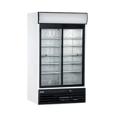 USS 1200 DSCL Çift Kapılı Şişe Soğutucu (SÜRME CAMLI)