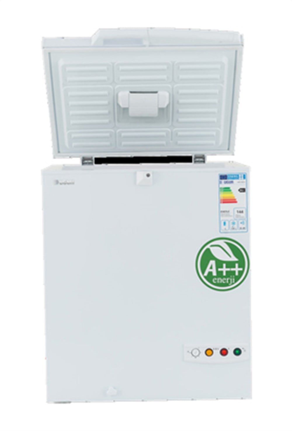 UED 150 A++ ENERJİ YATAY DERİN DONDURUCU
