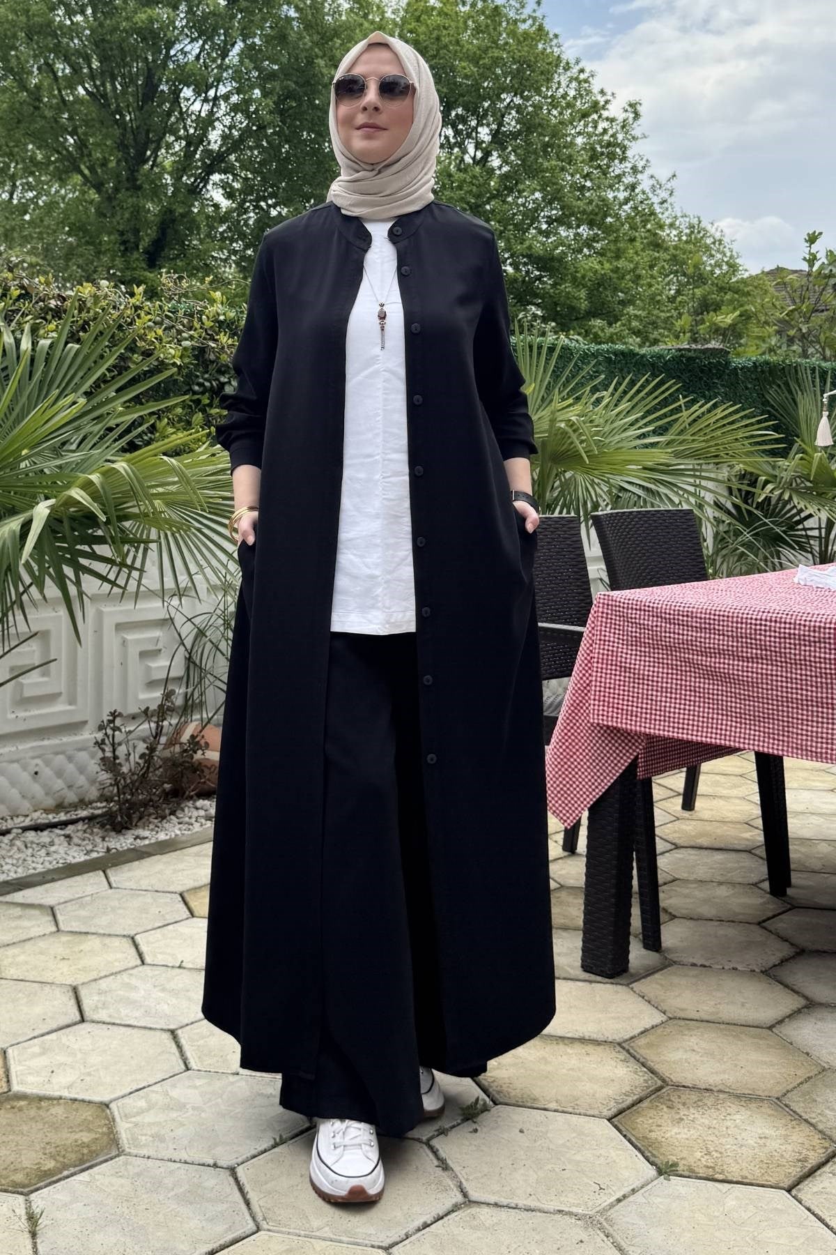 İpek Modal Takım Lacivert | Rabia Şamlı | Tesettür Giyim, Elbise ve Kadın Giyim Modası