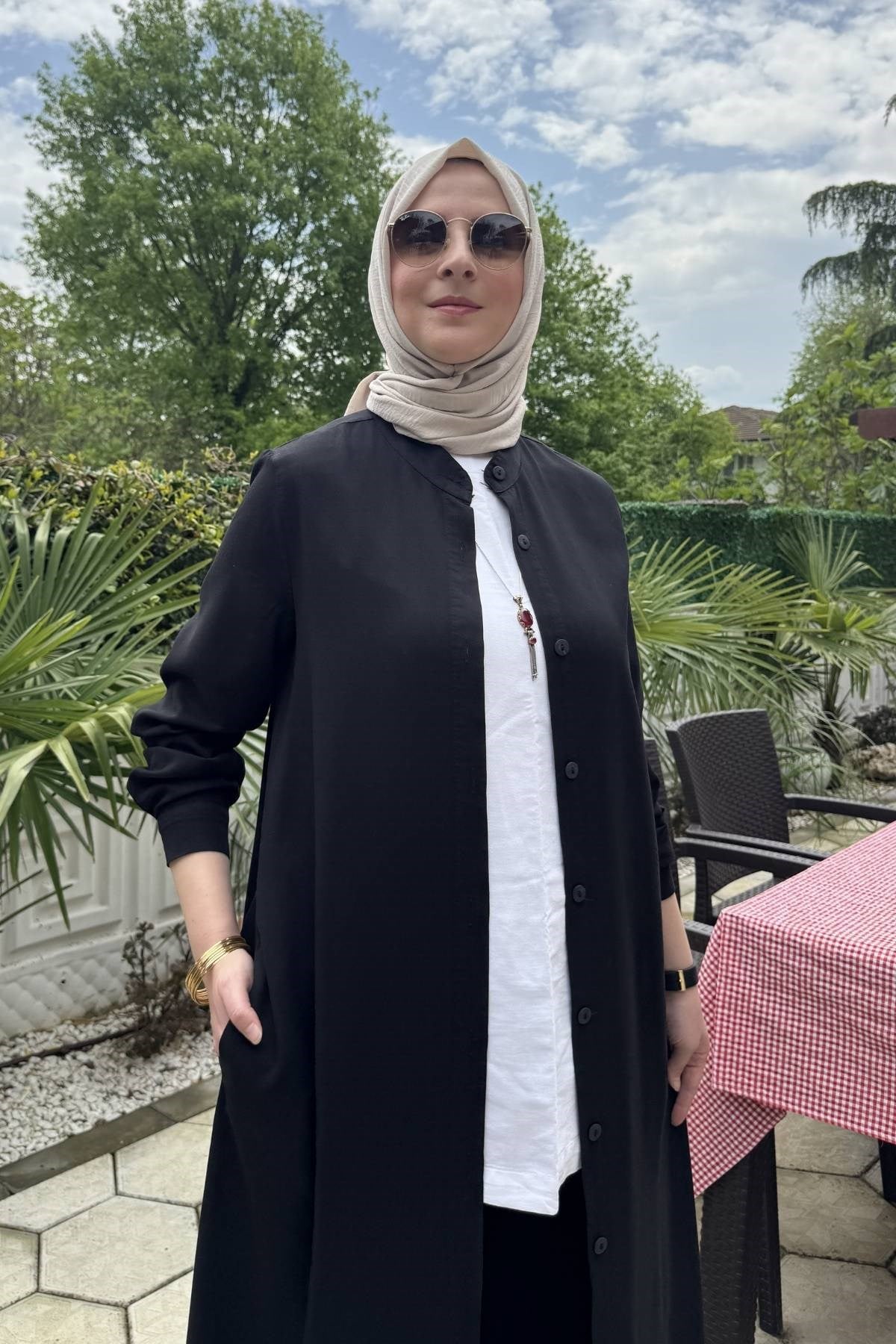 İpek Modal Takım Lacivert | Rabia Şamlı | Tesettür Giyim, Elbise ve Kadın Giyim Modası