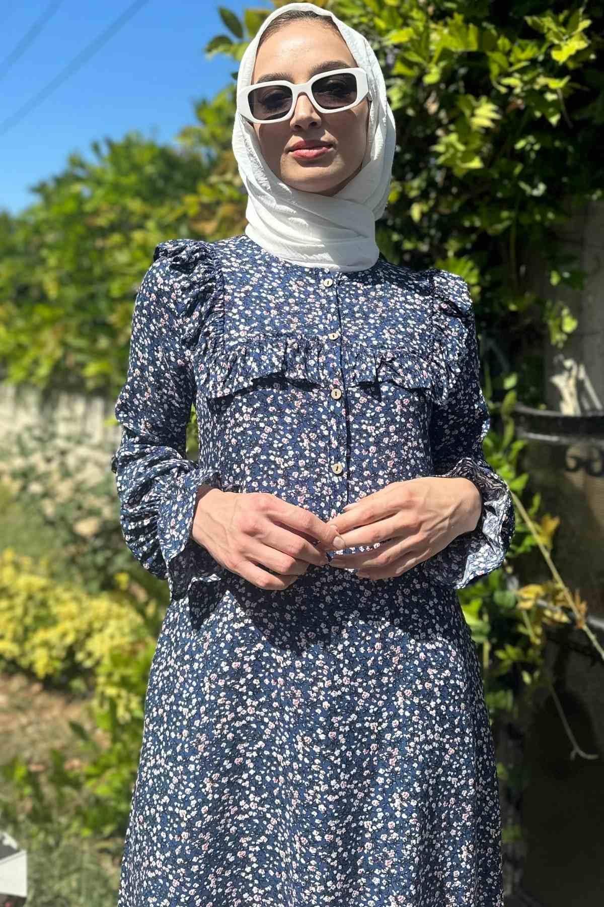 Berna Mavi Tunik | TUNİK