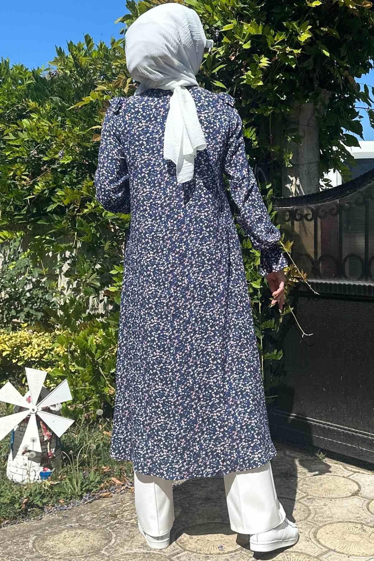 Berna Mavi Tunik | TUNİK