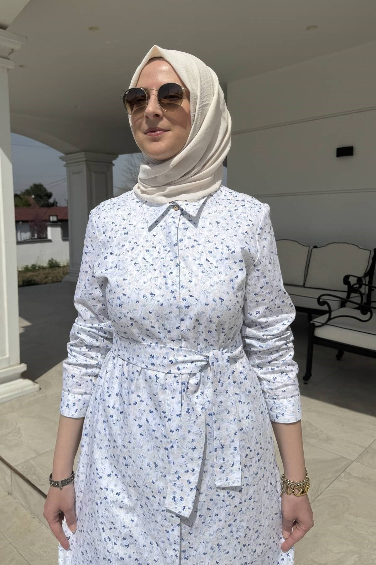Mercan Keten Kap | Rabia Şamlı | Tesettür Giyim, Elbise ve Kadın Giyim Modası