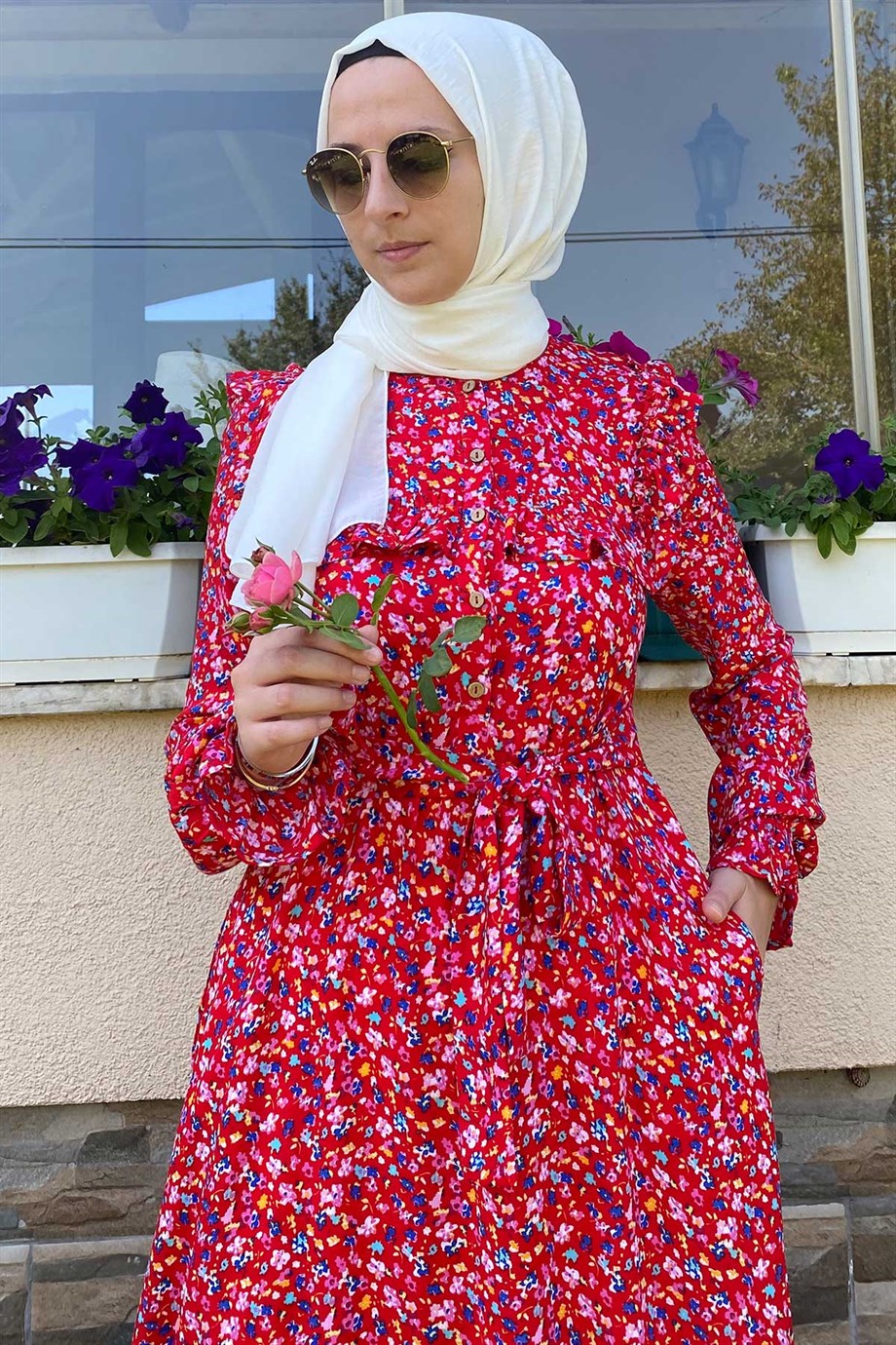 Ece Tunik Kırmızı