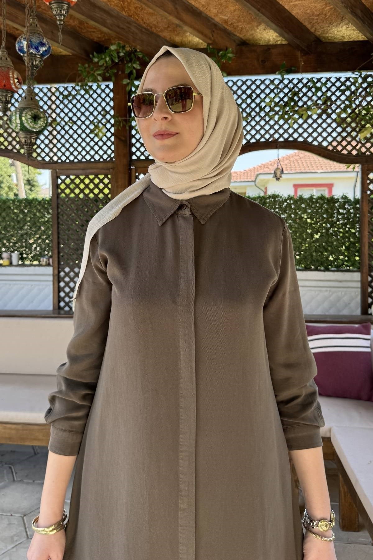 Ezgi Pantolonlu Takım Bordo | Rabia Şamlı | Tesettür Giyim, Elbise ve Kadın Giyim Modası