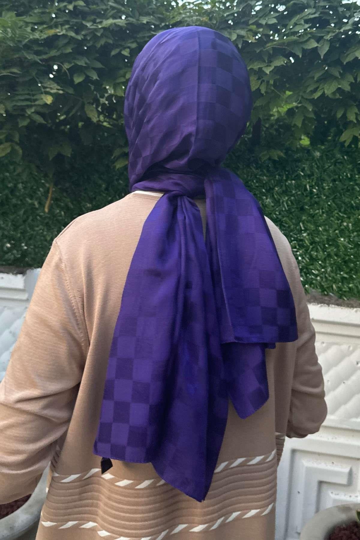 Gül Kurusu Bambu Şal - Rabia Şamlı