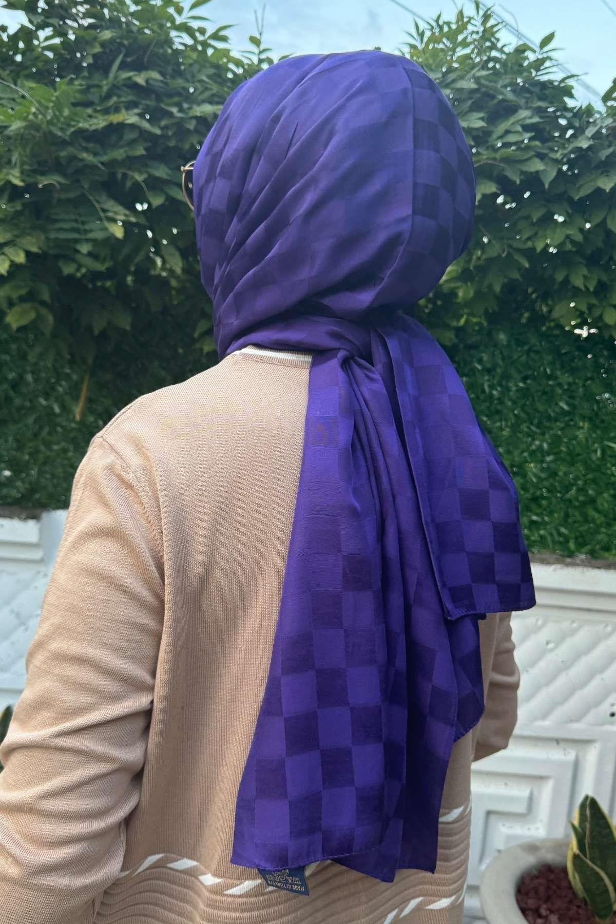 Gül Kurusu Bambu Şal - Rabia Şamlı