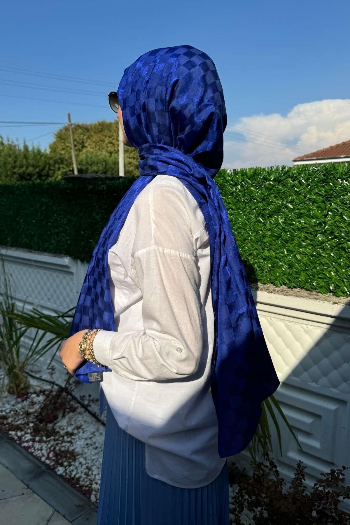 Gül Kurusu Bambu Şal - Rabia Şamlı