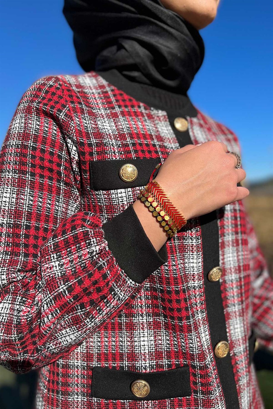 Kırmızı Mineli Bileklik | AKSESUAR