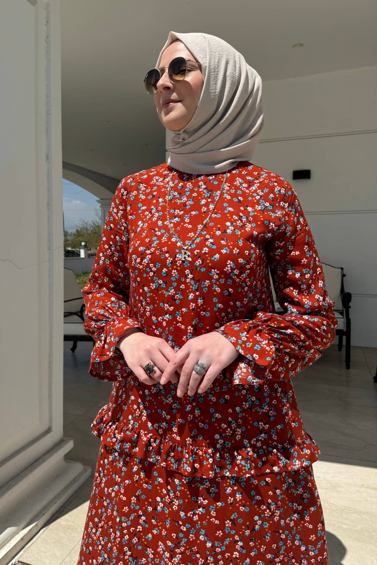 Irmak Elbise Lacivert | Rabia Şamlı | Tesettür Giyim, Elbise ve Kadın Giyim Modası