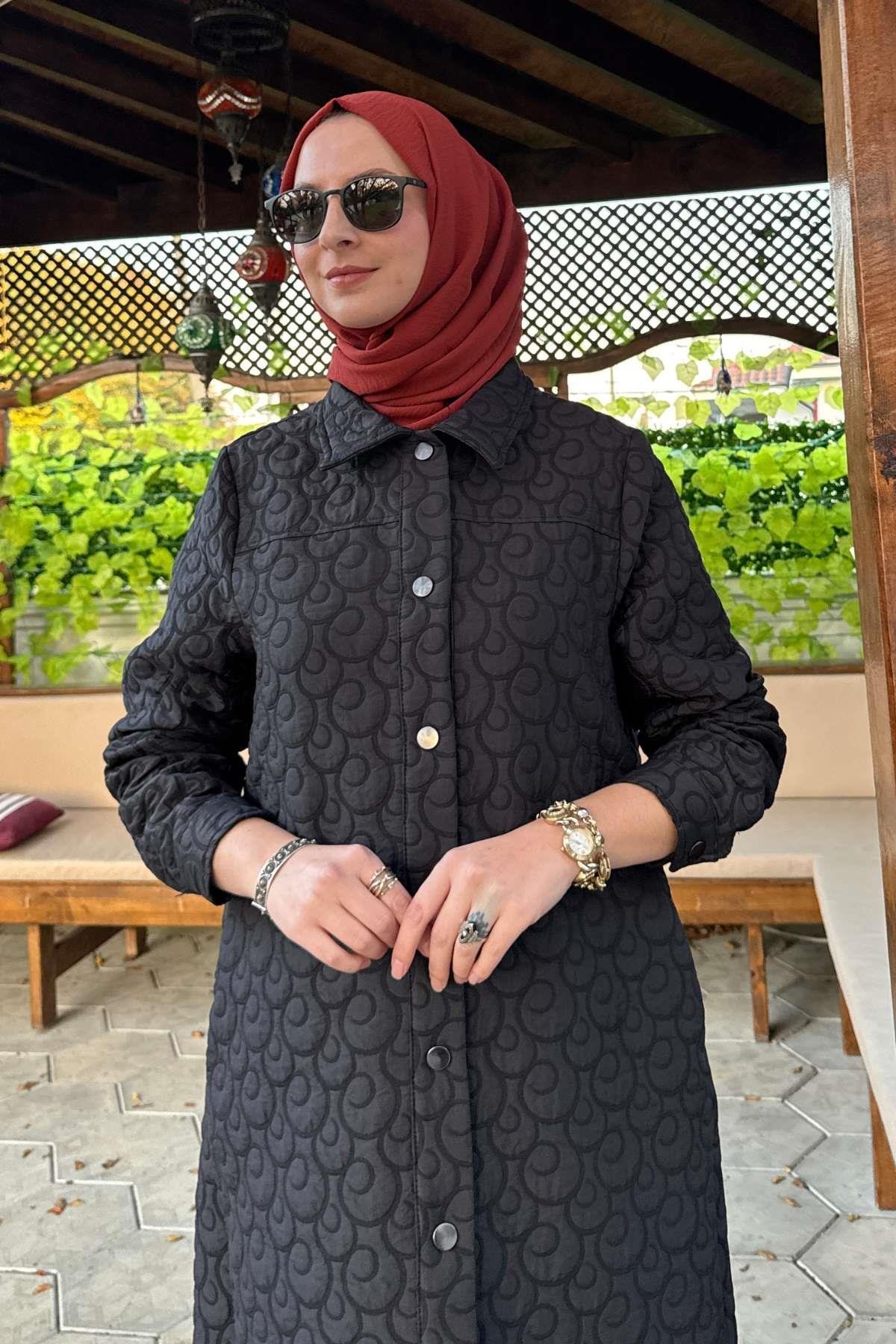 Sezen Triko Takım Antrasit | Rabia Şamlı | Tesettür Giyim, Elbise ve Kadın Giyim Modası