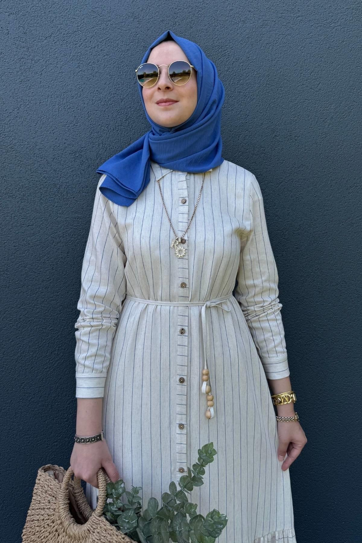 Süreyya Gömlek Elbise | Rabia Şamlı | Tesettür Giyim, Elbise ve Kadın Giyim Modası