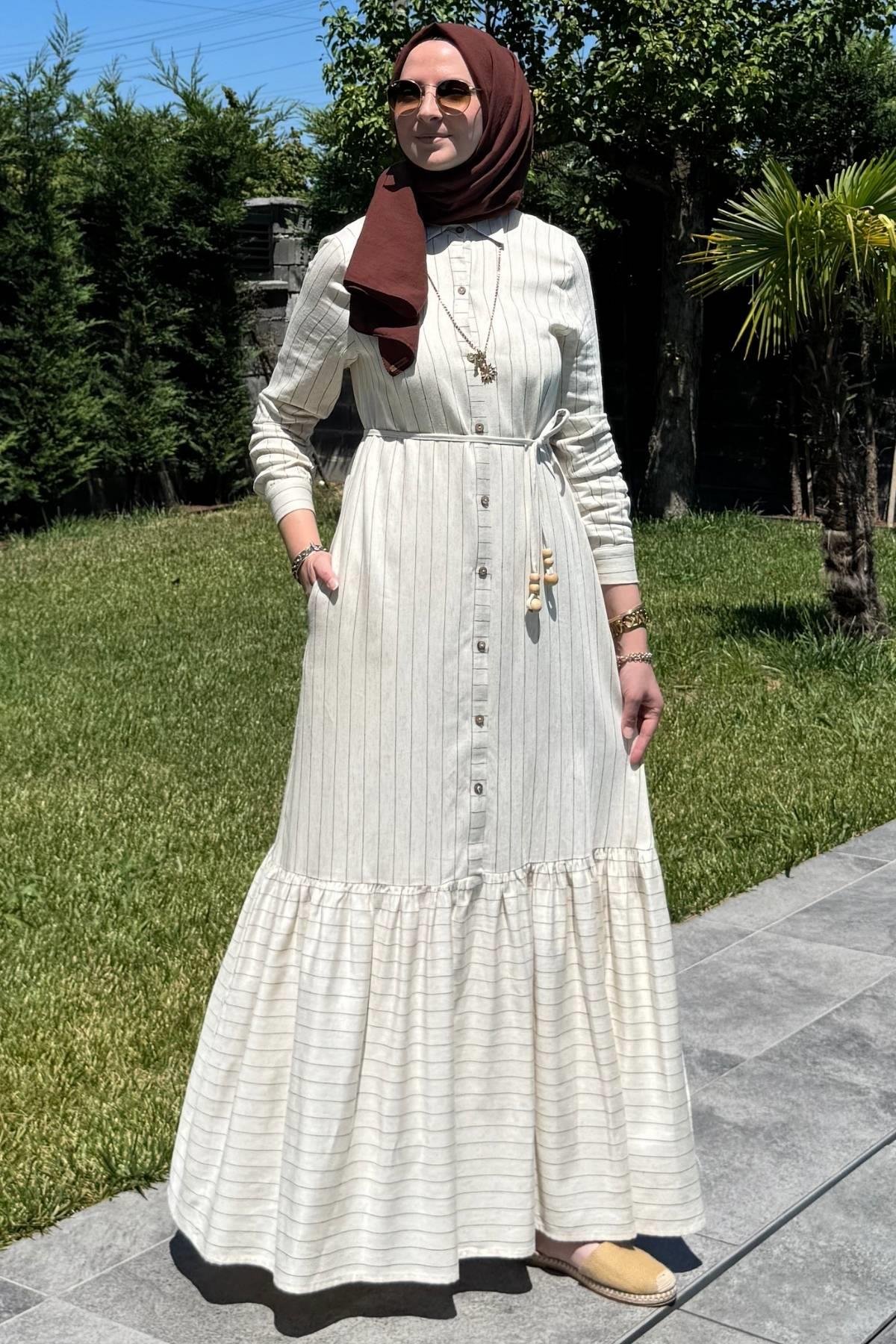 Süreyya Gömlek Elbise | Rabia Şamlı | Tesettür Giyim, Elbise ve Kadın Giyim Modası