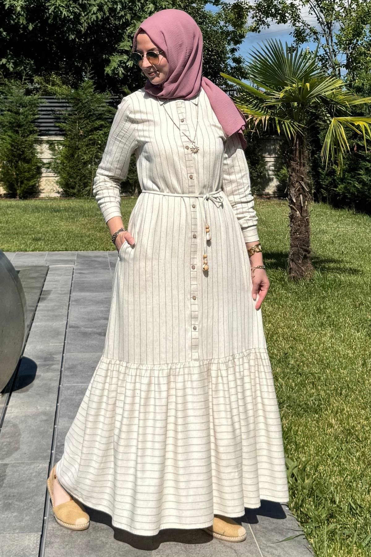 Süreyya Gömlek Elbise | Rabia Şamlı | Tesettür Giyim, Elbise ve Kadın Giyim Modası