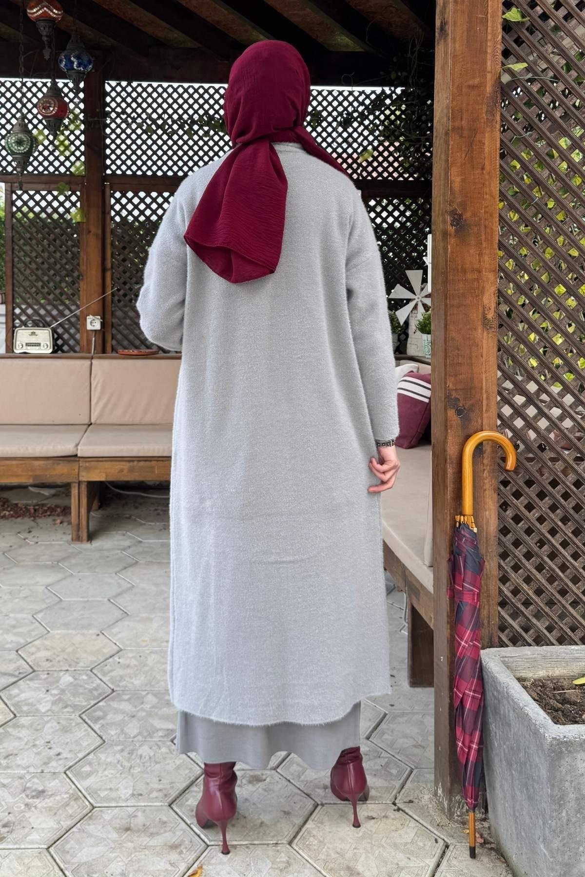 Elmas Kapitone Kap Siyah | Rabia Şamlı | Tesettür Giyim, Elbise ve Kadın Giyim Modası