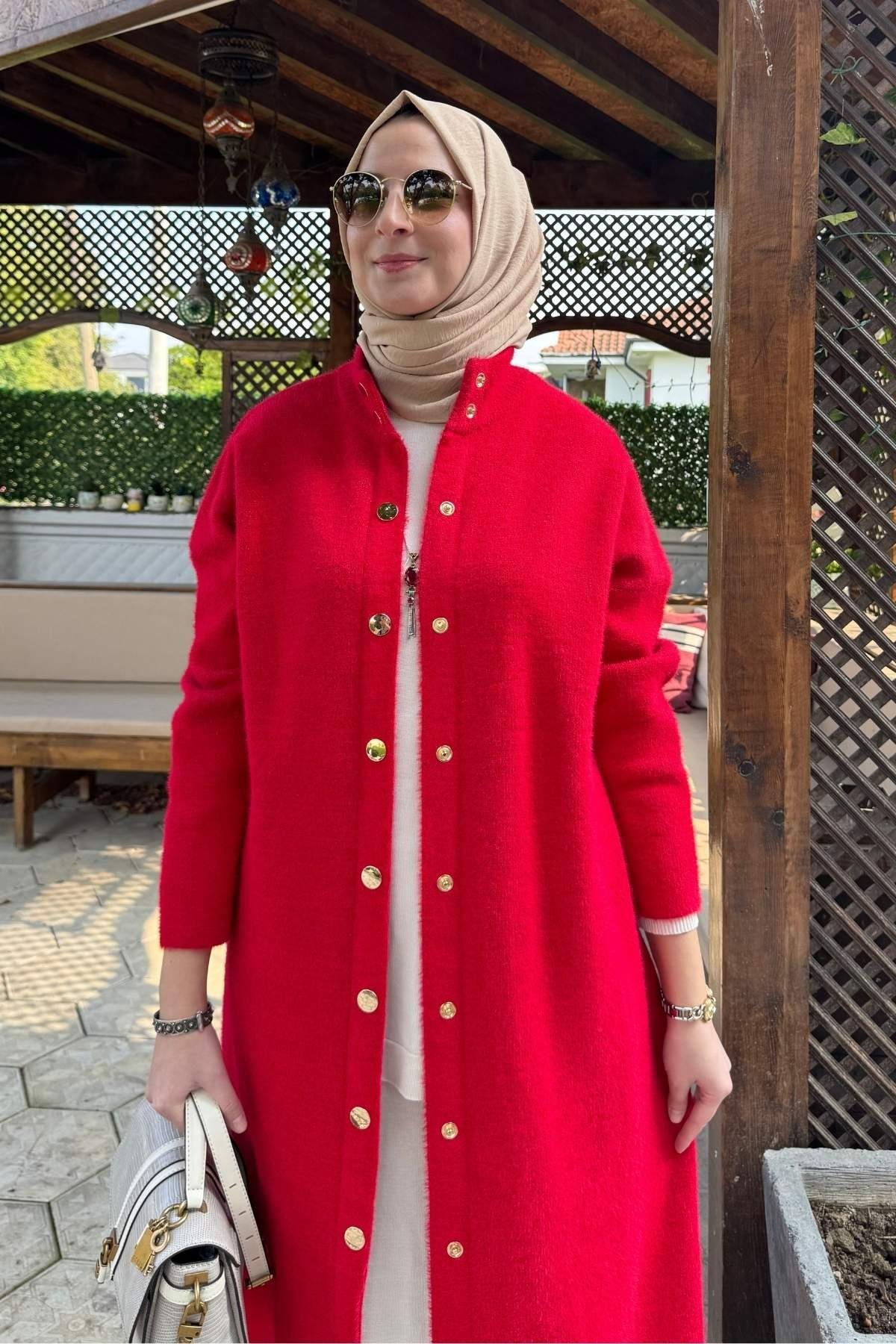 Elmas Kapitone Kap Siyah | Rabia Şamlı | Tesettür Giyim, Elbise ve Kadın Giyim Modası