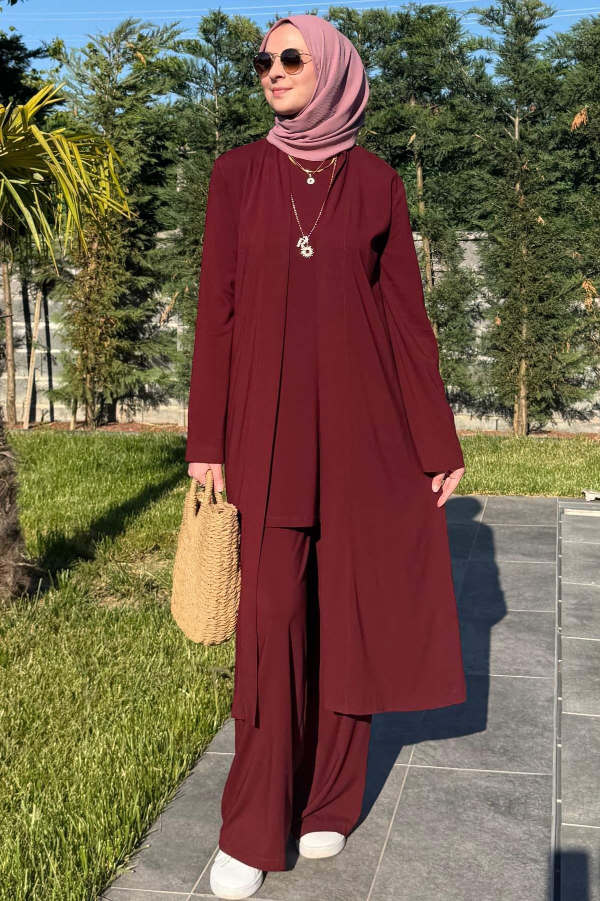 Bahar Etek Gömlek Takım | Rabia Şamlı | Tesettür Giyim, Elbise ve Kadın Giyim Modası