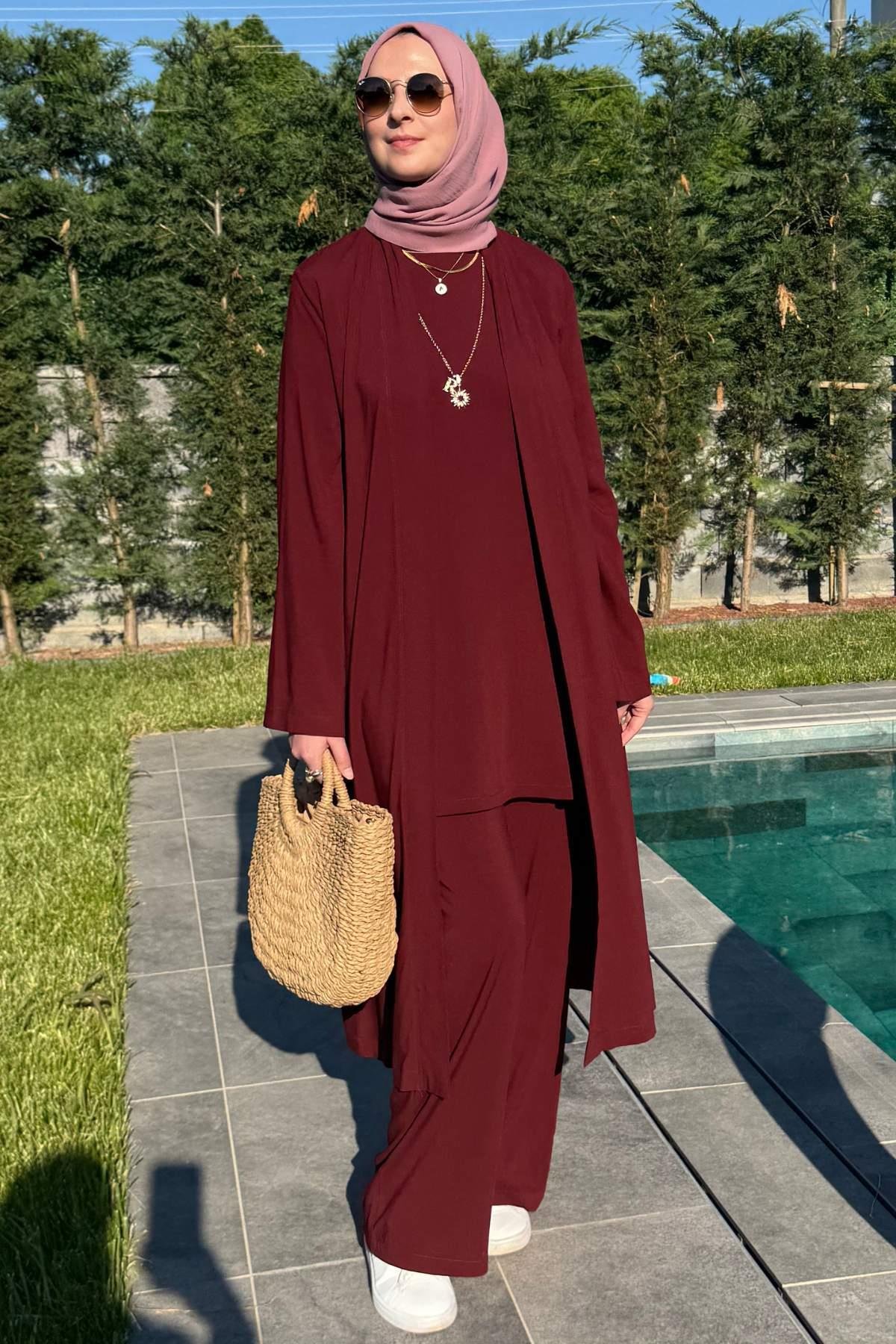 Bahar Etek Gömlek Takım | Rabia Şamlı | Tesettür Giyim, Elbise ve Kadın Giyim Modası
