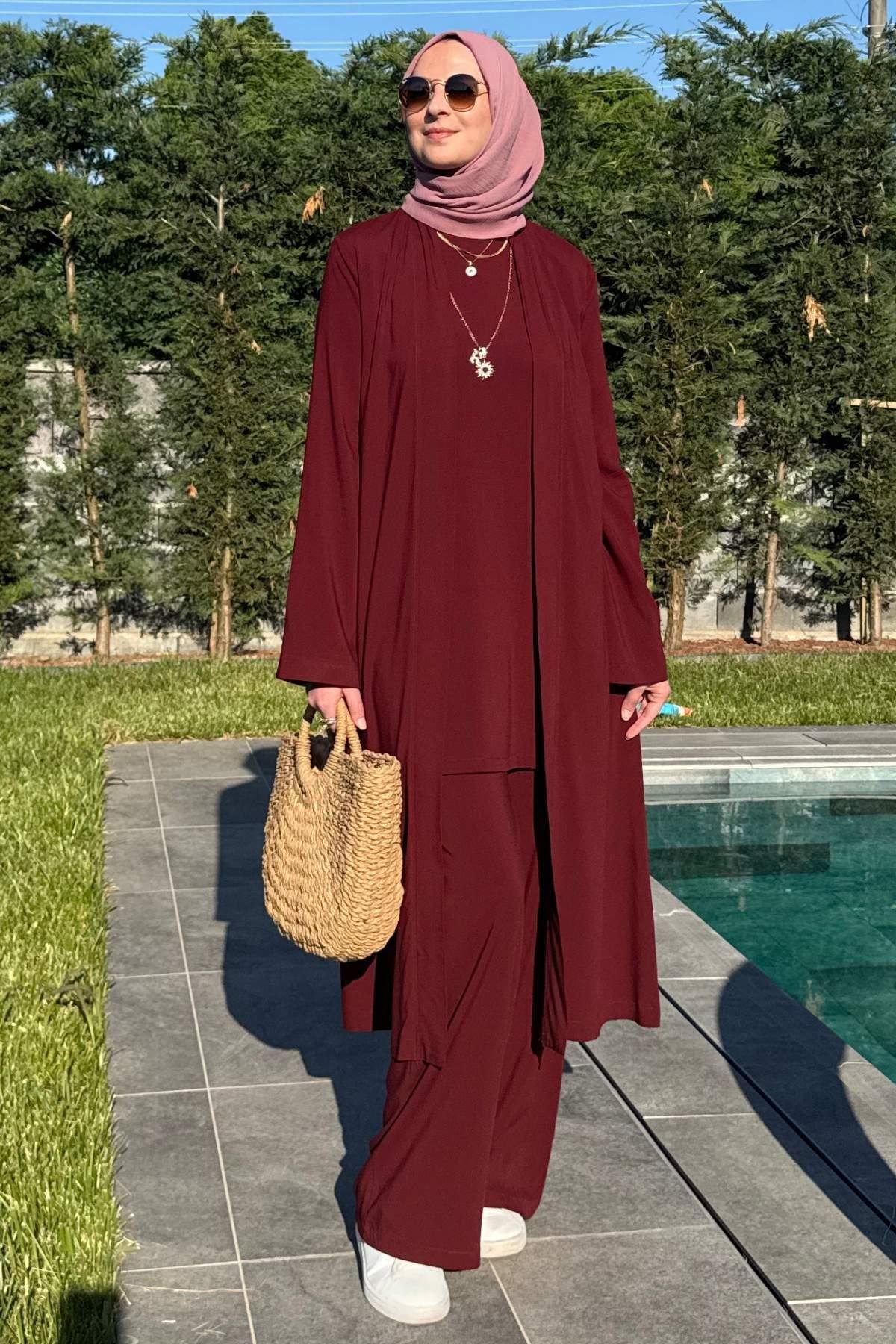Bahar Etek Gömlek Takım | Rabia Şamlı | Tesettür Giyim, Elbise ve Kadın Giyim Modası